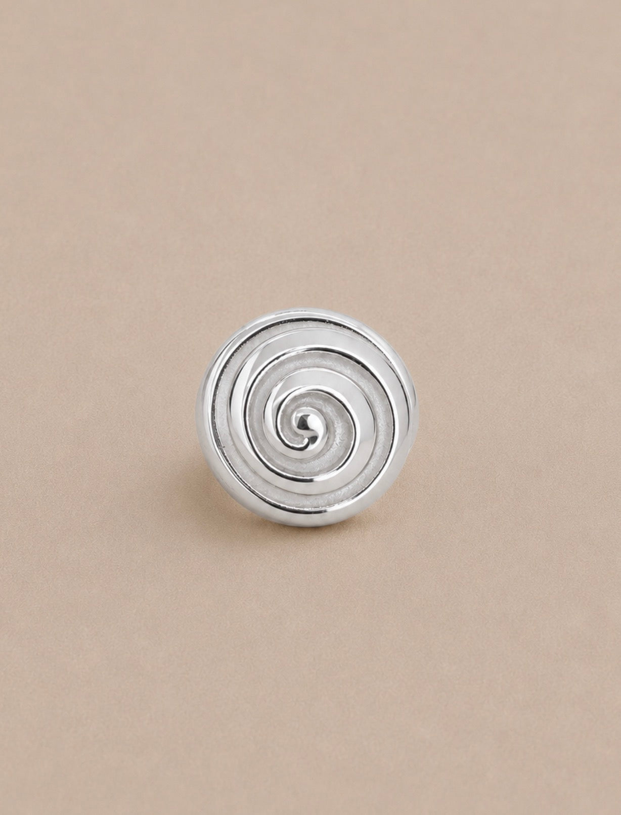Escargot Silver Ring