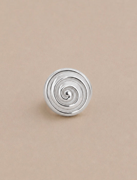Escargot Silver Ring