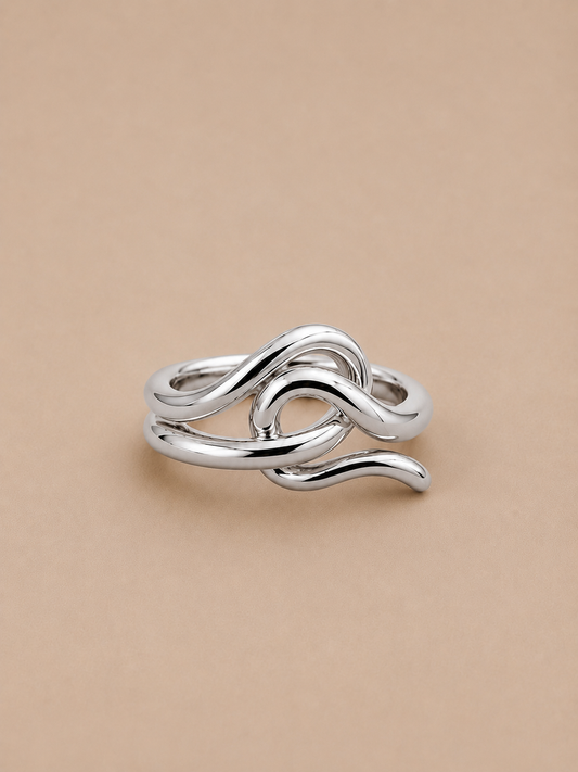 Loop II Silver Ring