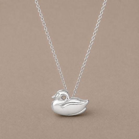 Bird Silver Necklace