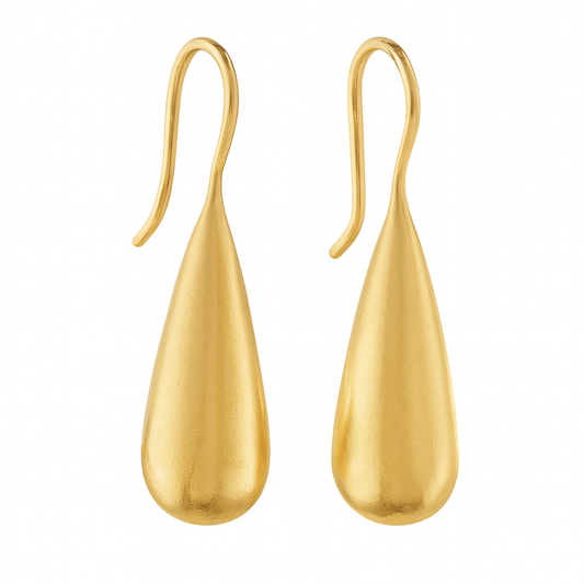 Vand Gold Hook Earrings