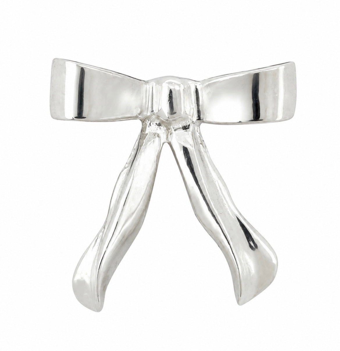 Bow Silver Medallion