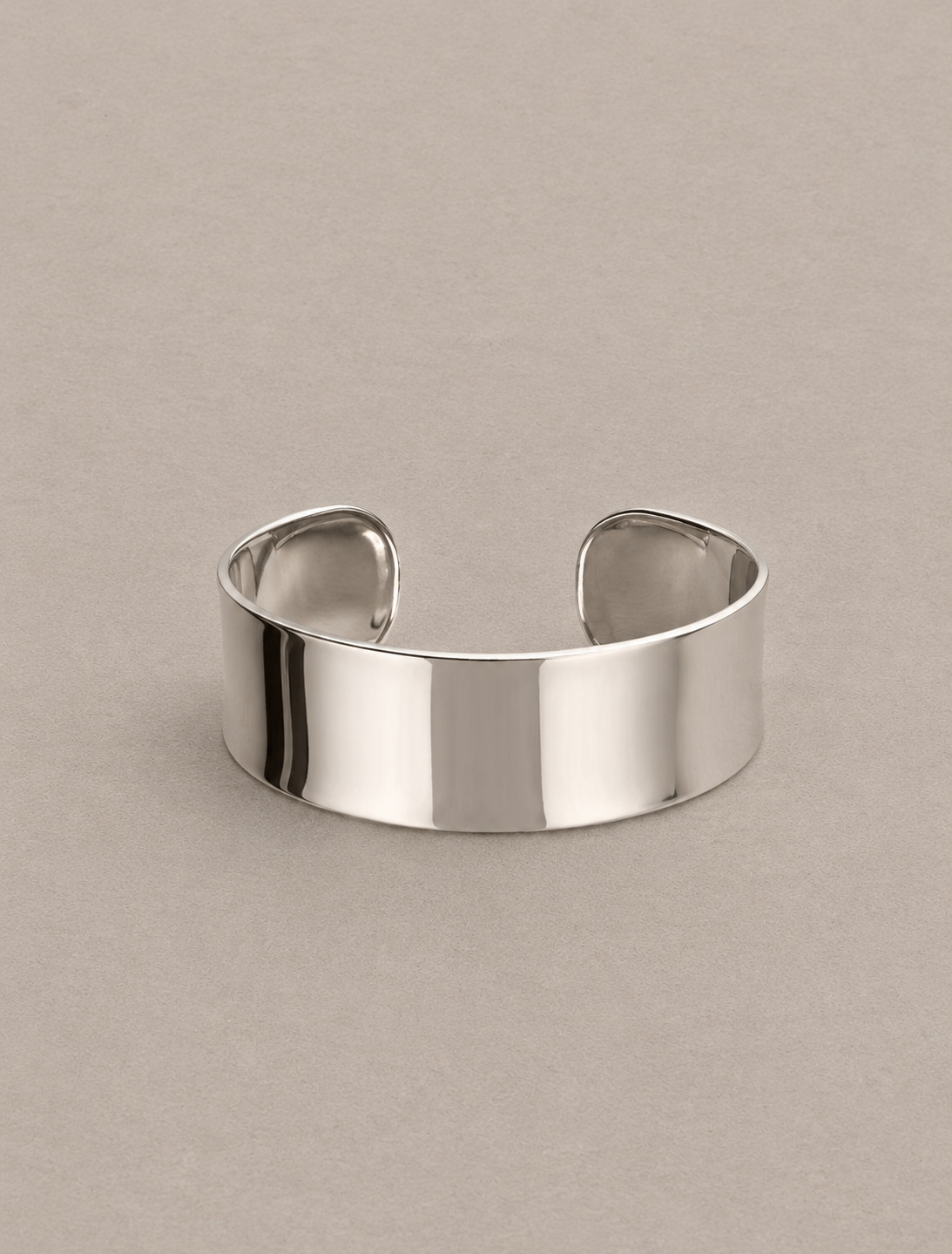 Tate X Large Silver Bracelet