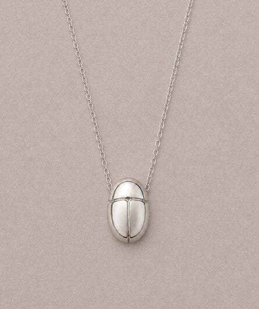 Scarabeus Silver Necklace