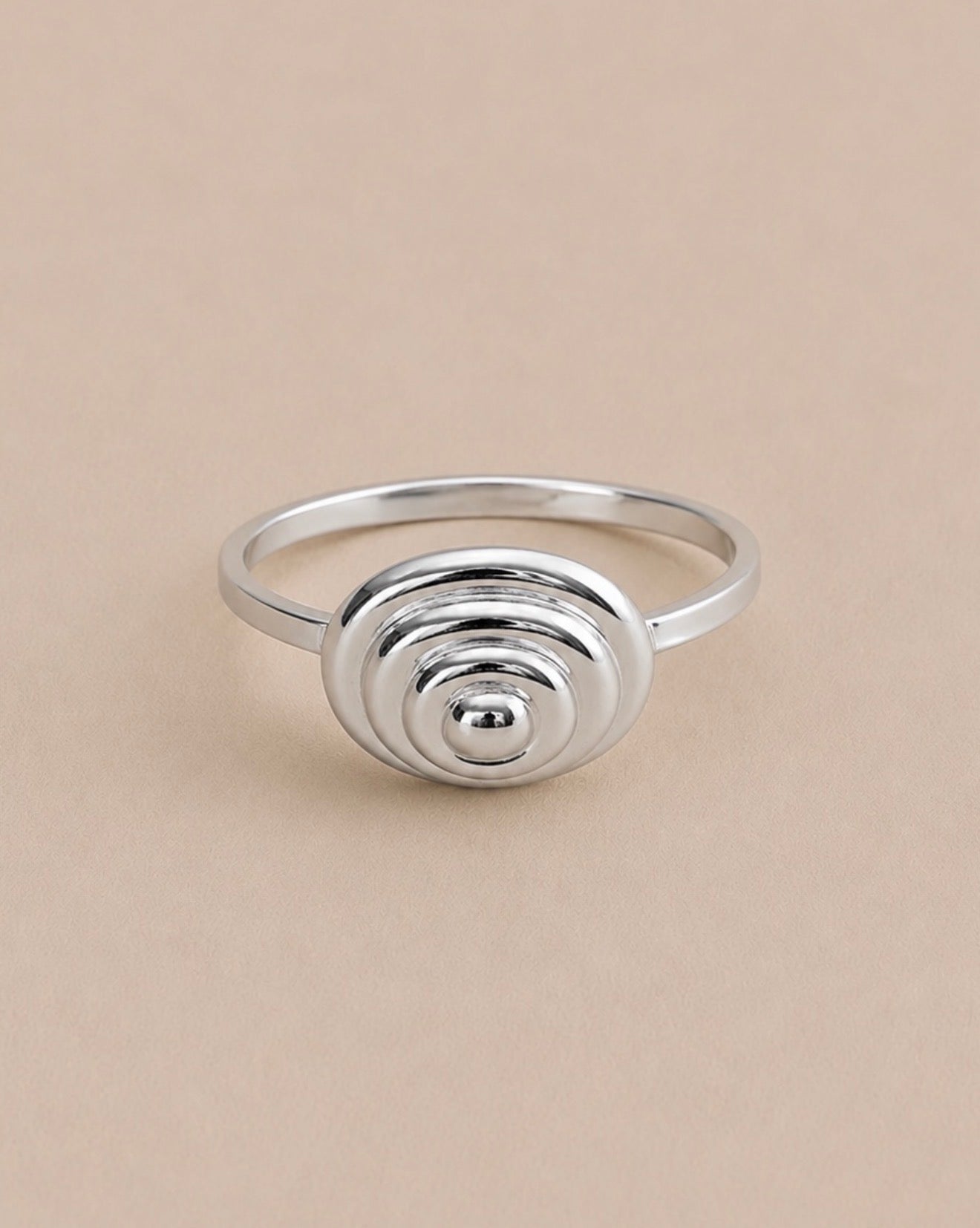 Coil Silver Ring