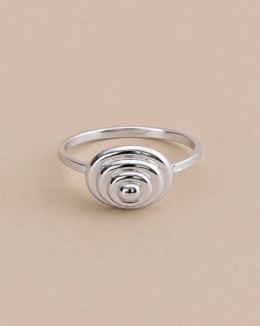 Coil Silver Ring