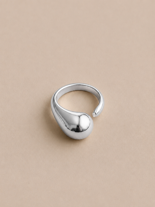 Wave Silver Ring