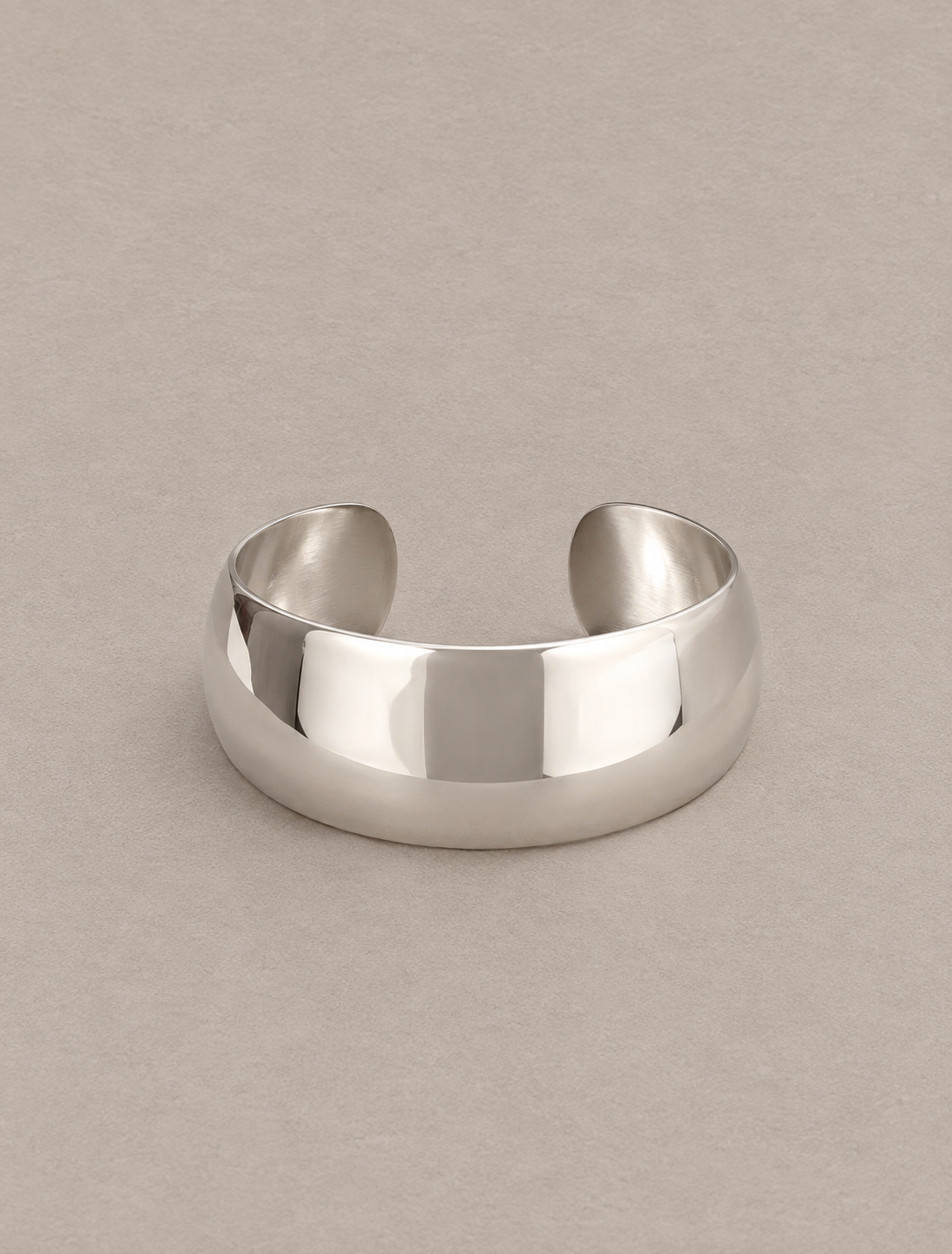 Tate Large Silver Bracelet