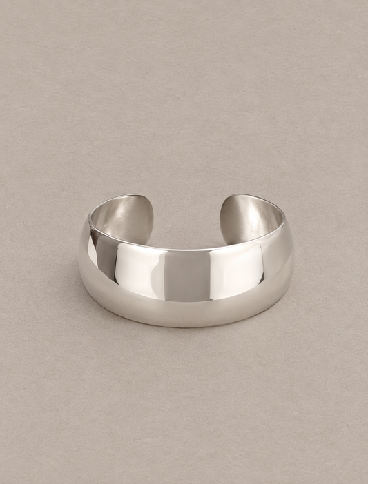 Tate Large Silver Bracelet