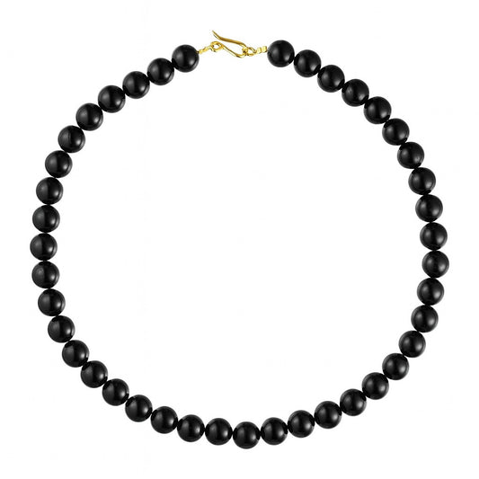 Coil Onyx Gold Choker