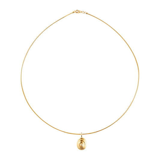 Coil Gold Collier