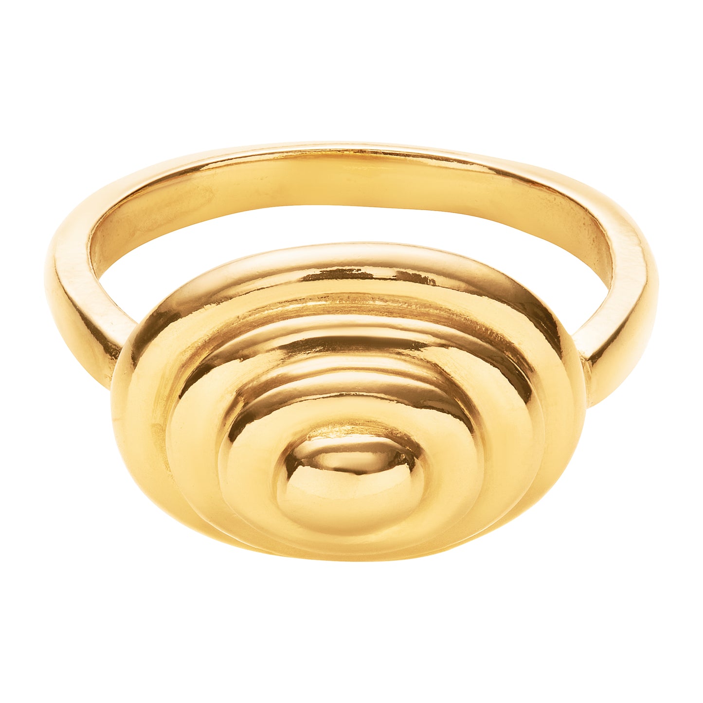 Coil Gold Ring