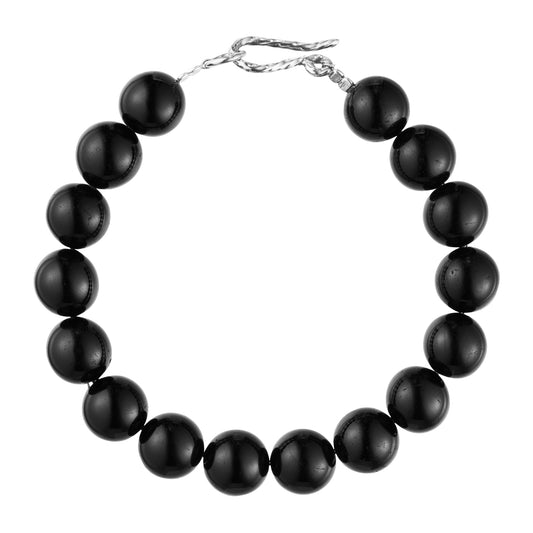 Coil Onyx Bracelet