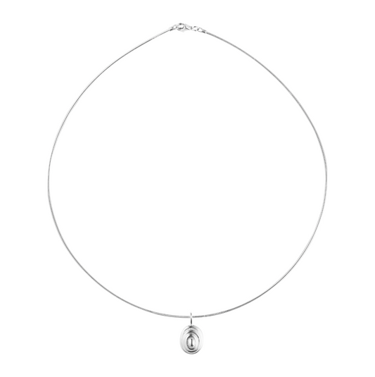 Coil Silver Collier