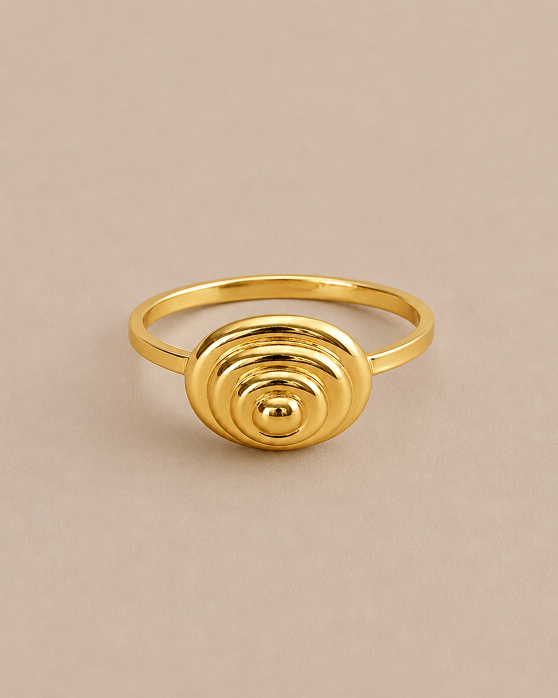 Coil Gold Ring