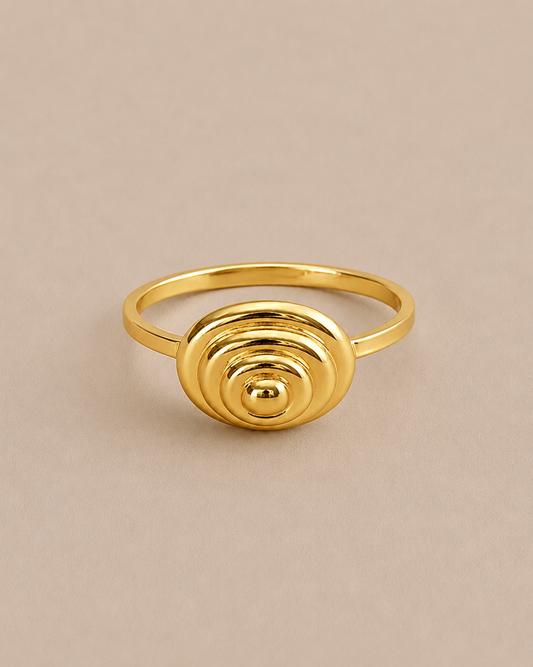 Coil Gold Ring