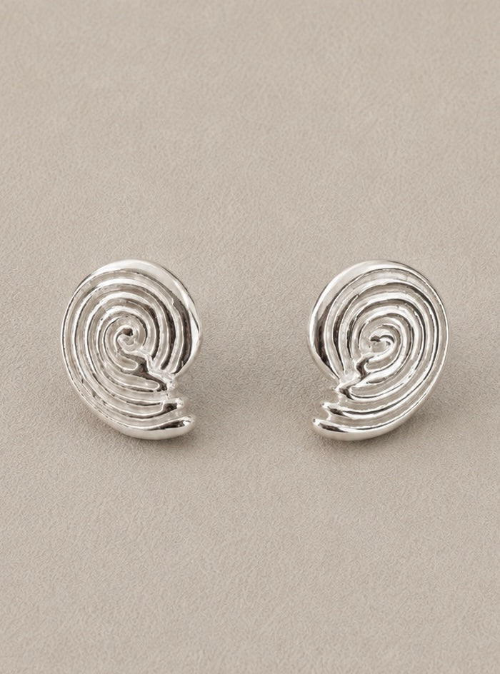 Ithell Silver Earrings