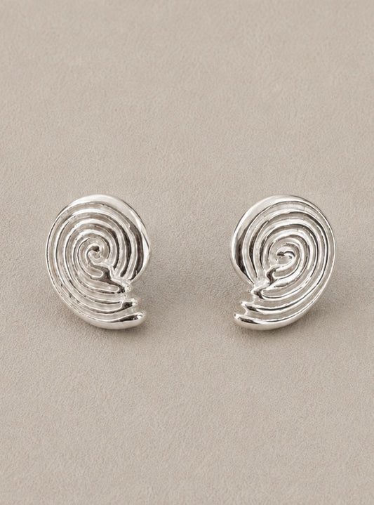 Ithell Silver Earrings