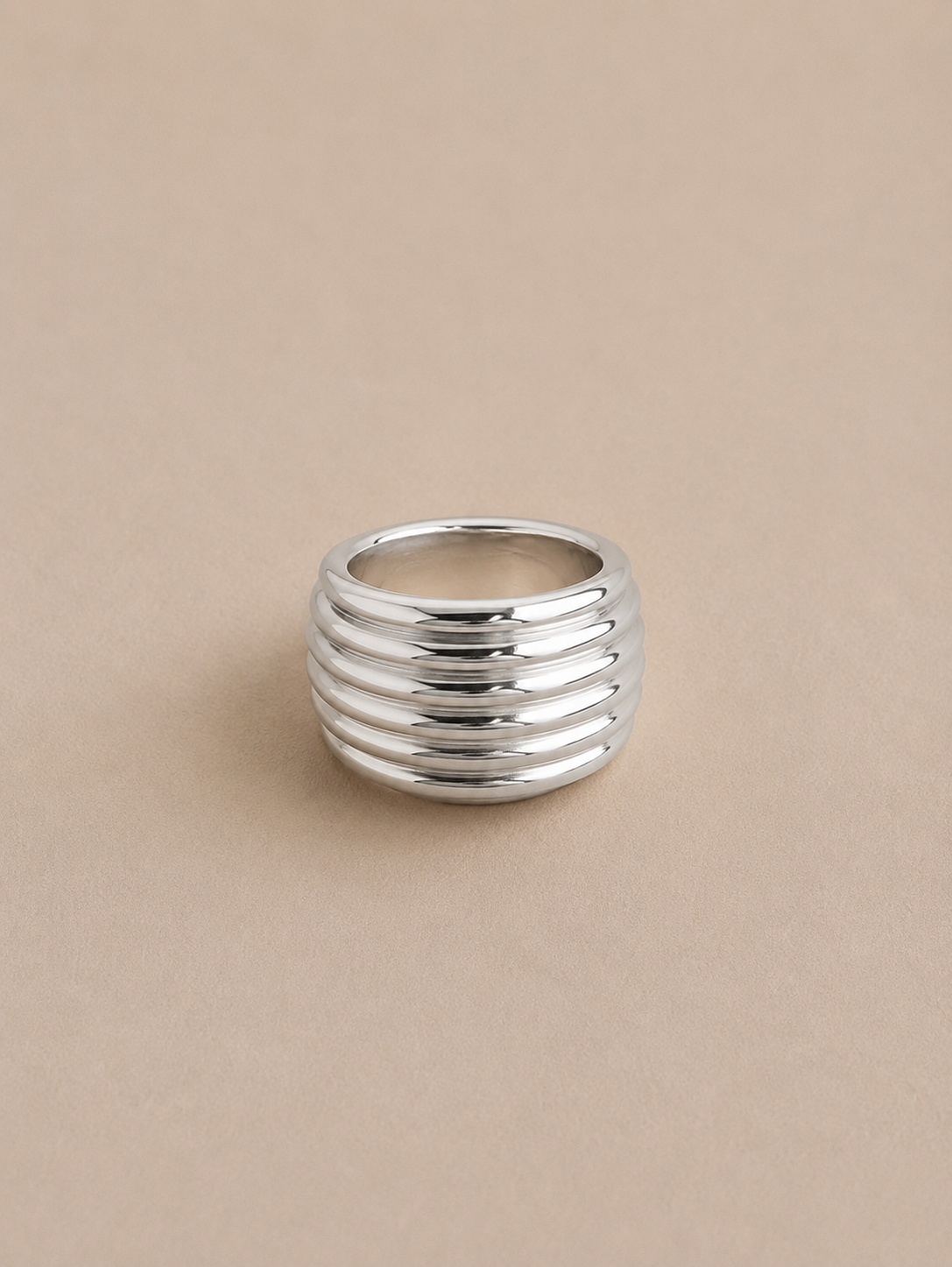 Spiral Silver Ring