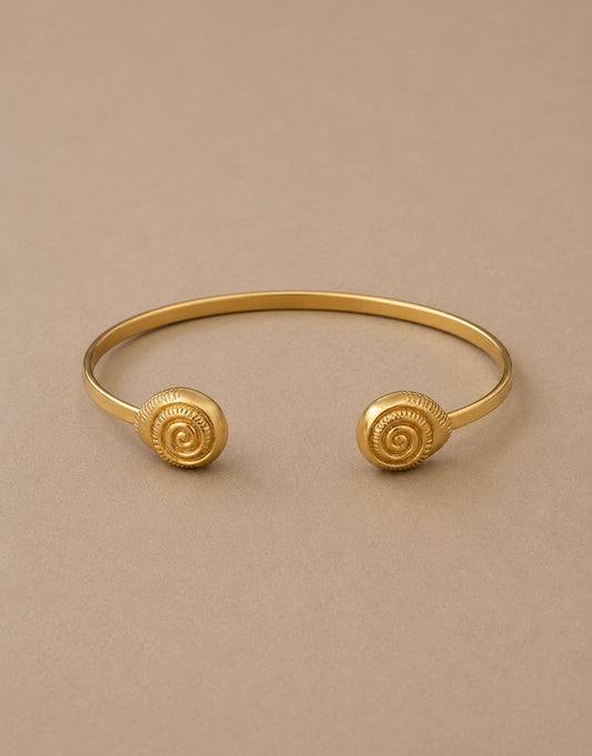 Berit Shell Gold Bracelet
