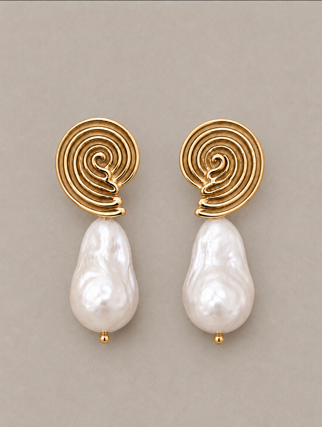 Ithel Silver Peal Earrings