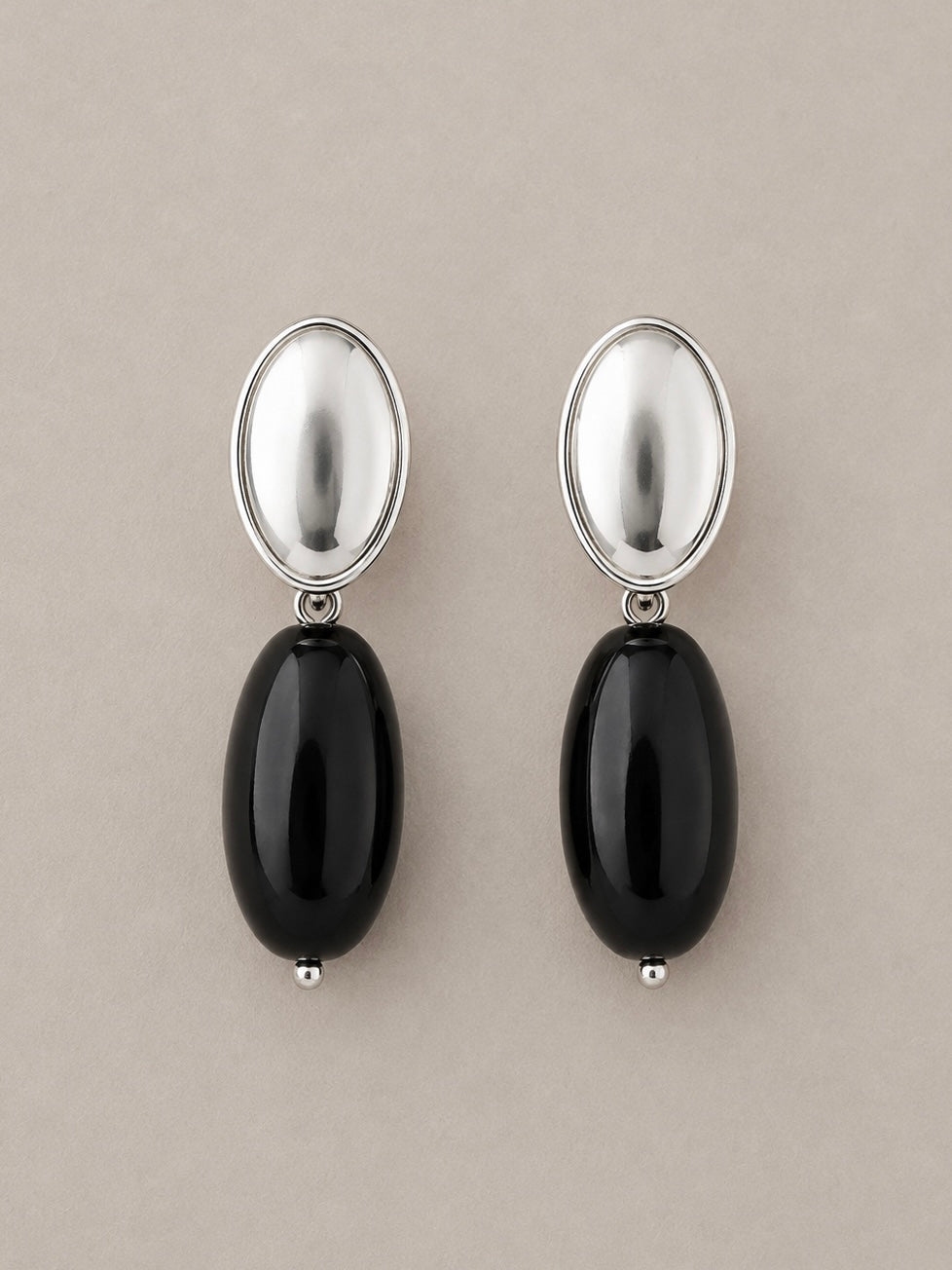 Veil Silver Earrings