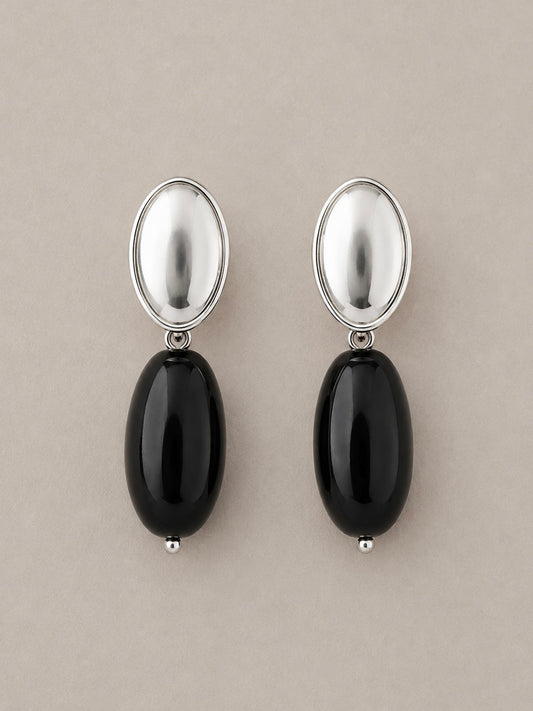Veil Silver Earrings