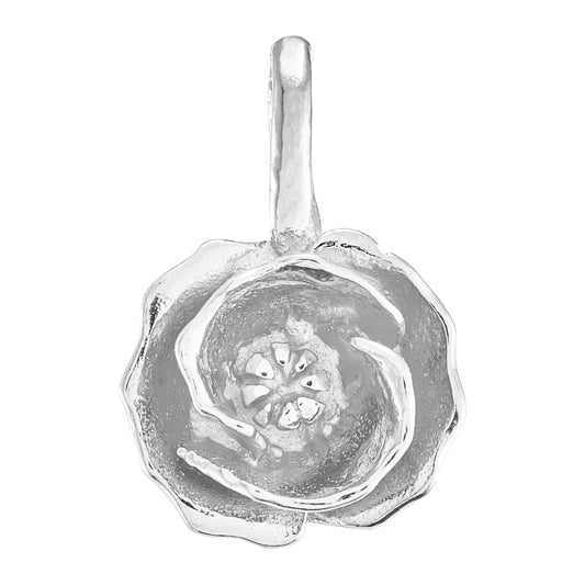 Poppy Silver Pendant