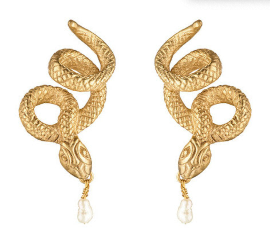 Serpentine Earrings