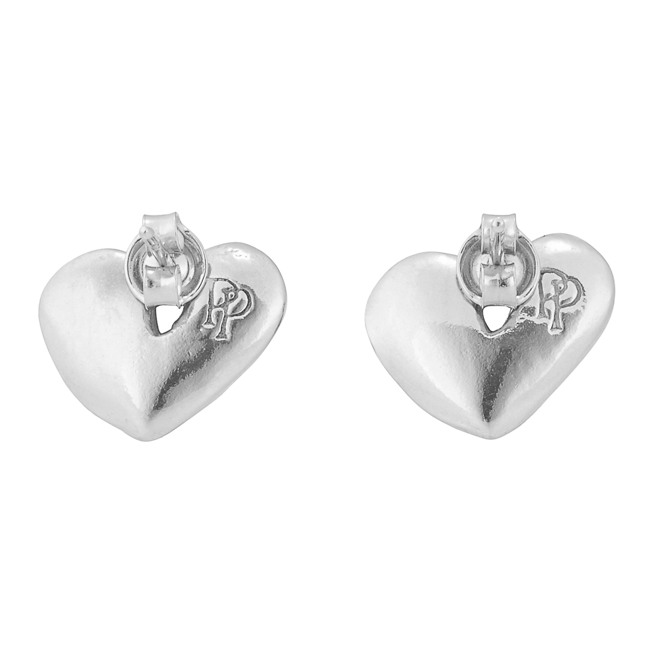 Le Coeur Silver Earrings