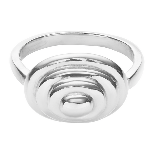 Coil Silver Ring