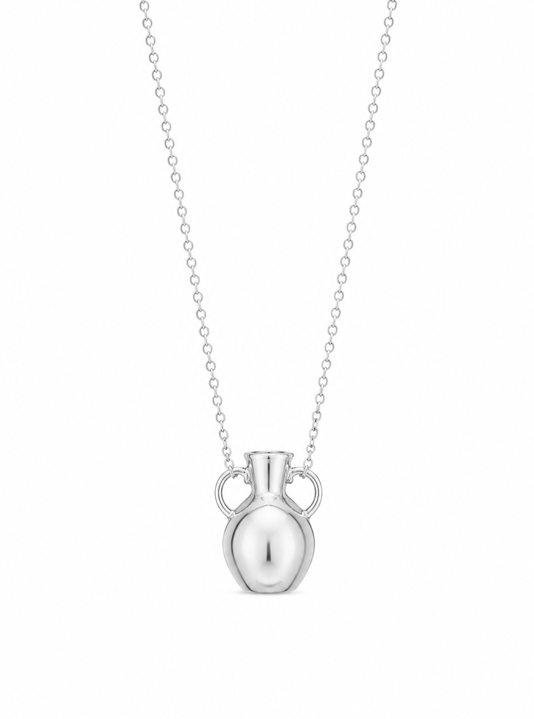 Even Silver Necklace