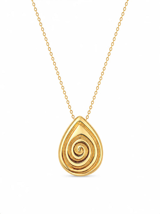 Escargot Gold Necklace