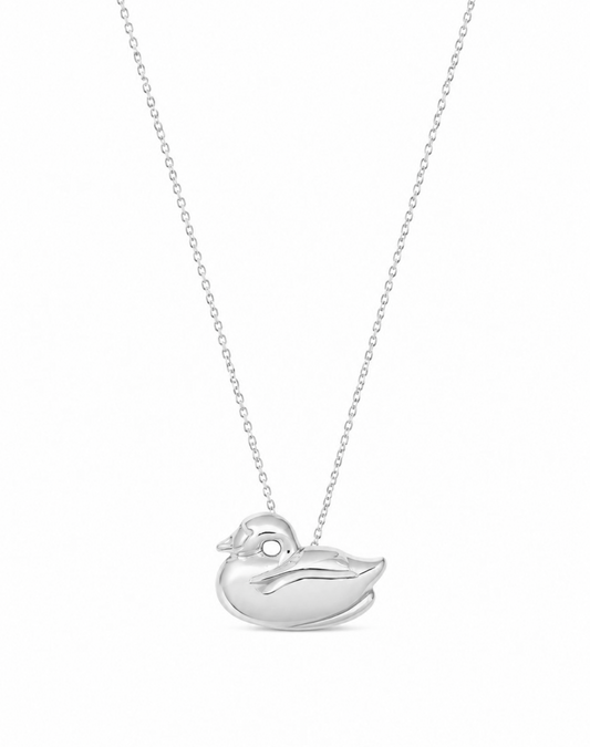 Bird Silver Necklace
