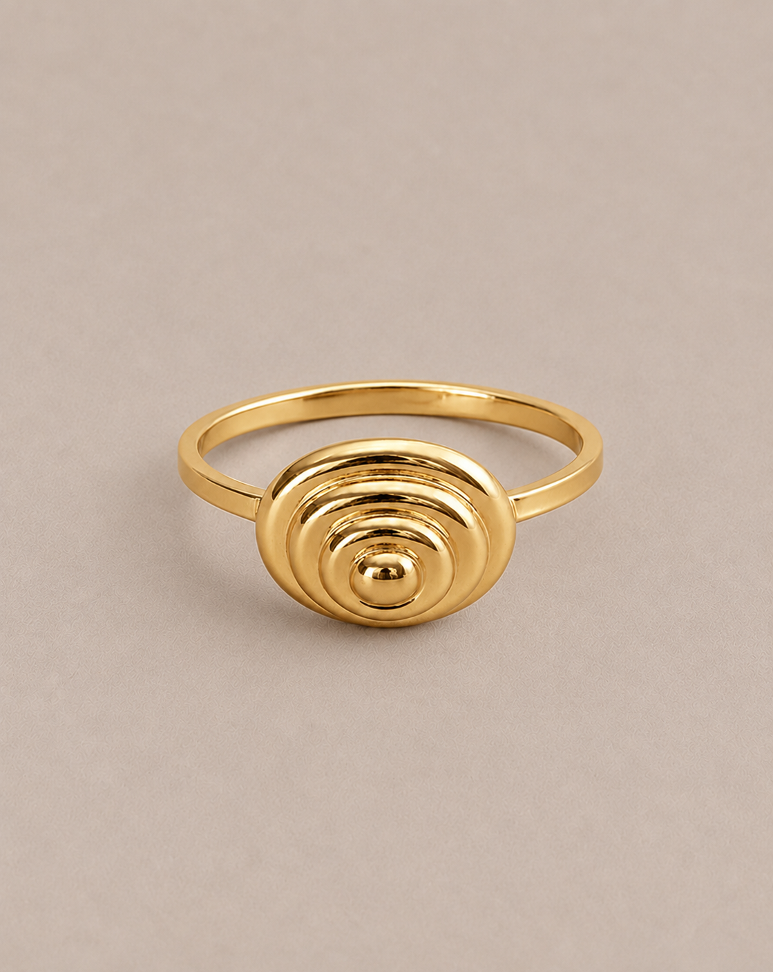 Coil Gold Ring