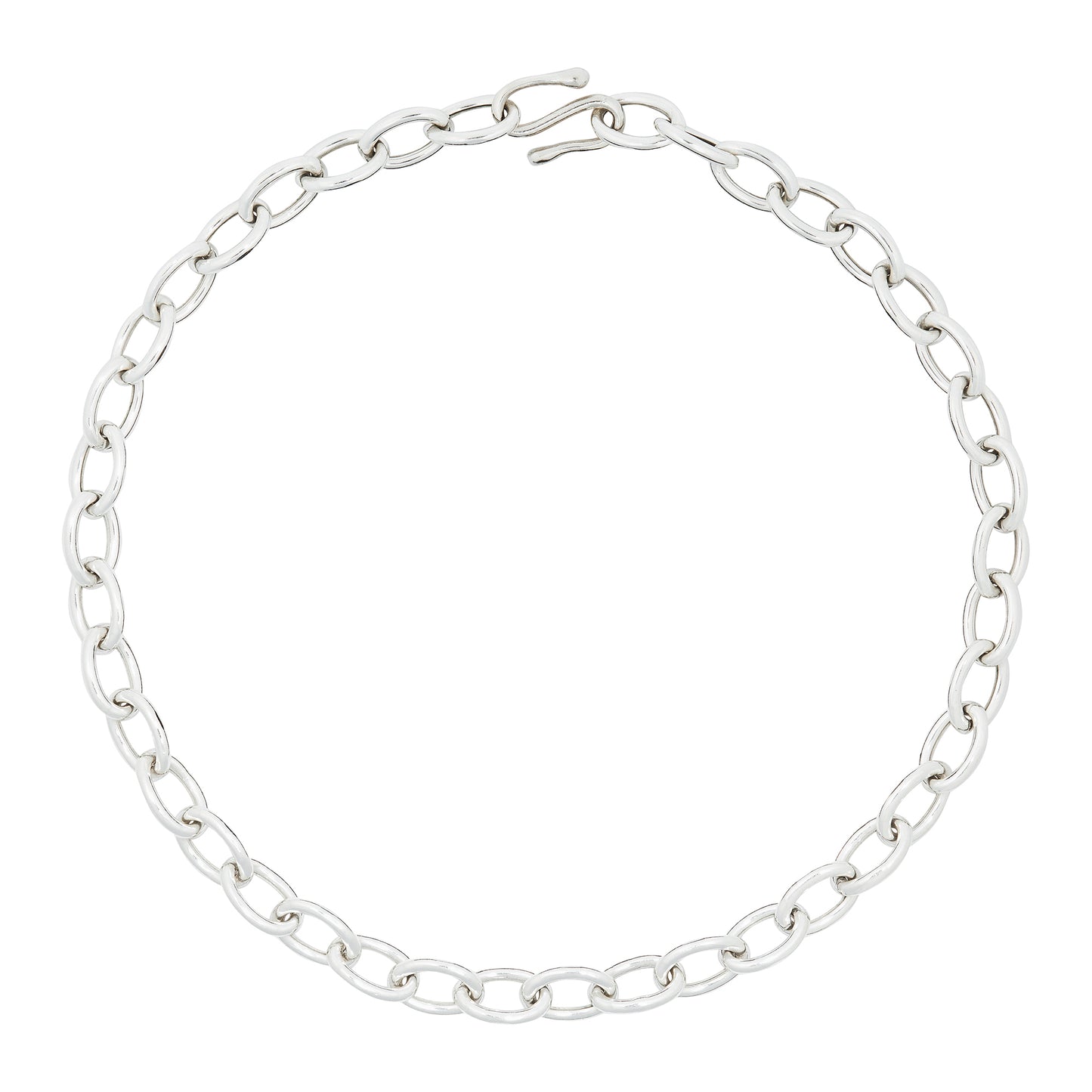 Aqua Silver Necklace