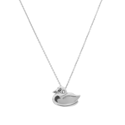 Bird Silver Necklace