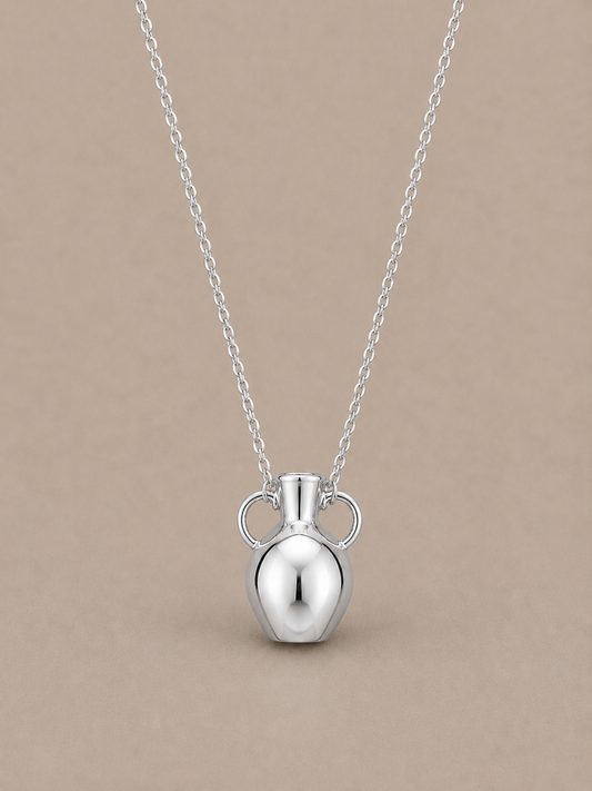 Even Silver Necklace