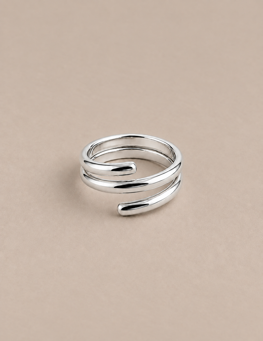 Together Silver Ring