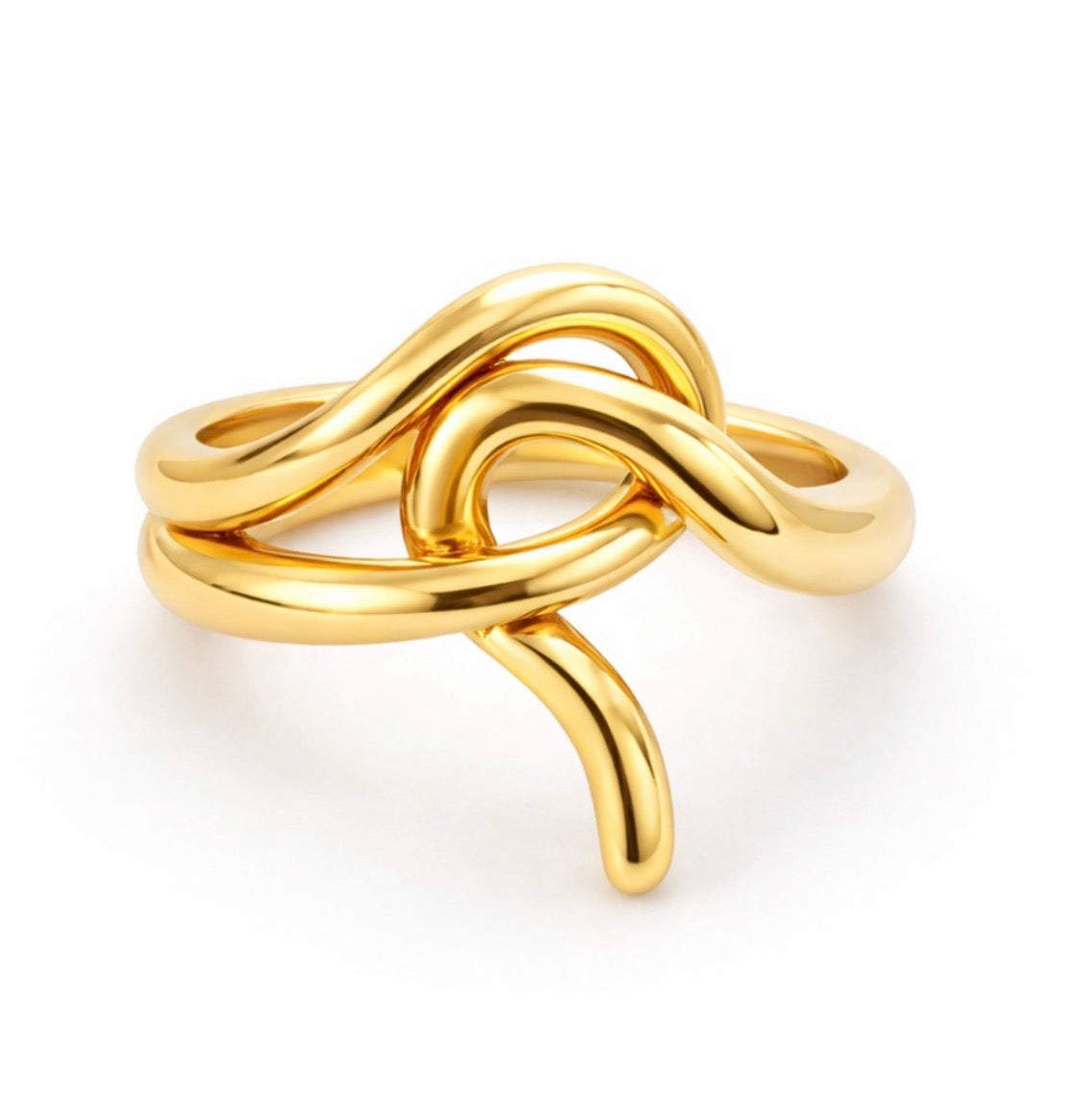 Loop Gold Ring
