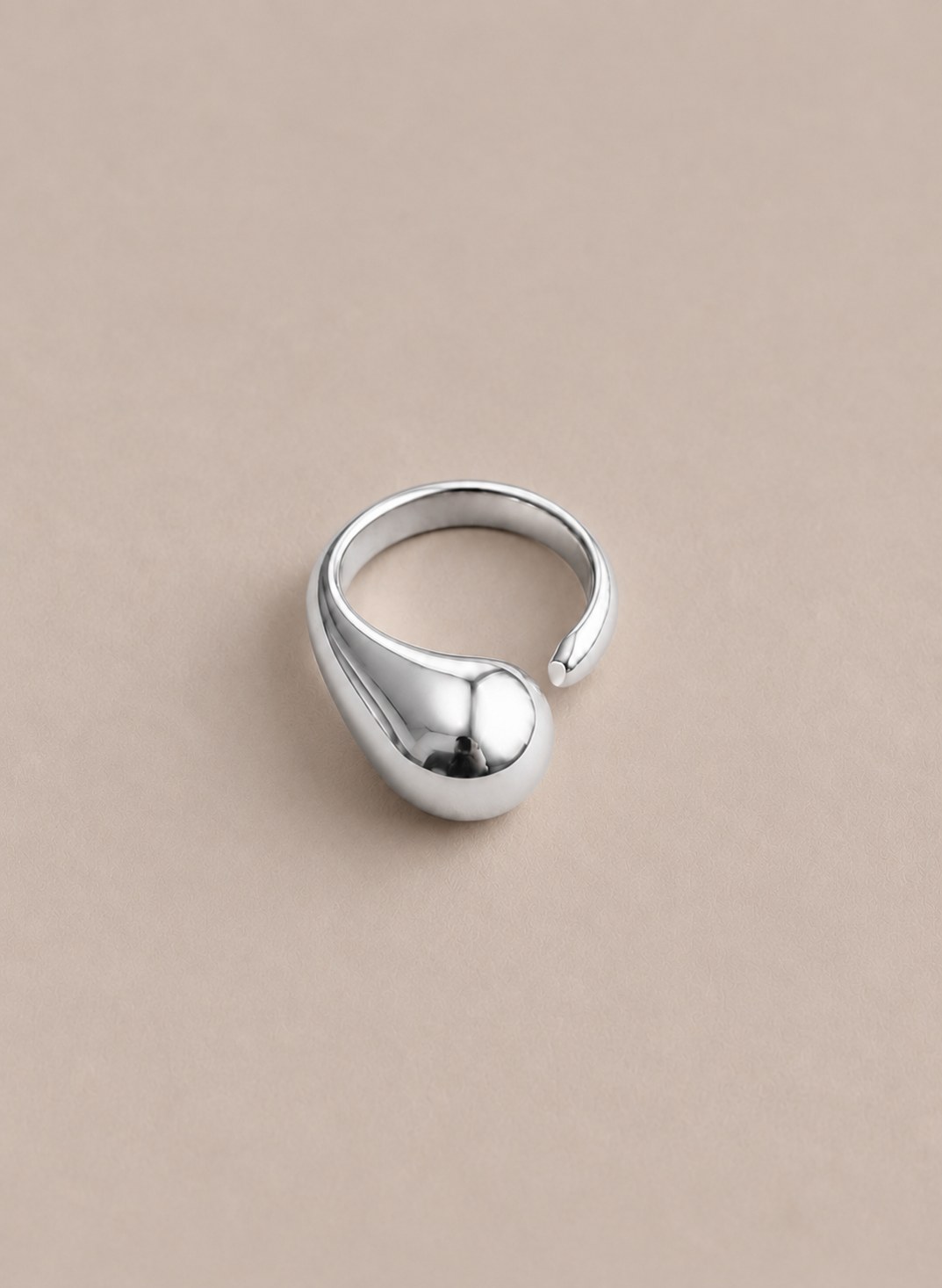 Wave Silver Ring