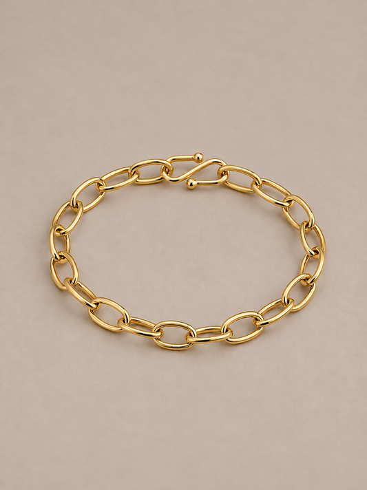 Aqua Gold Bracelet