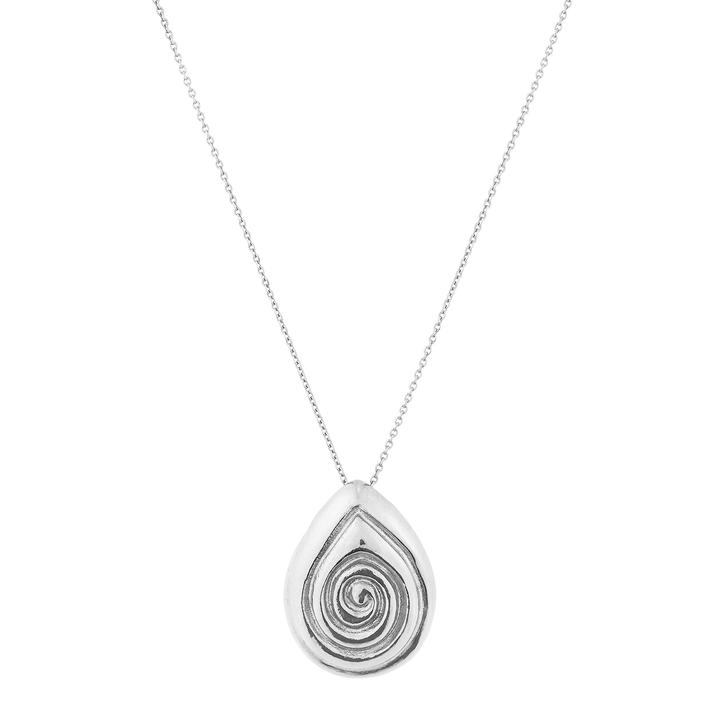 Escargot Silver Necklace
