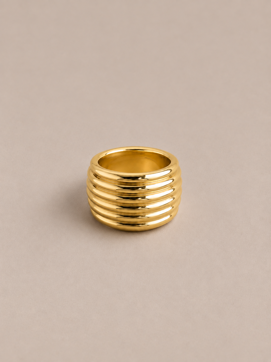 Spiral Gold Ring