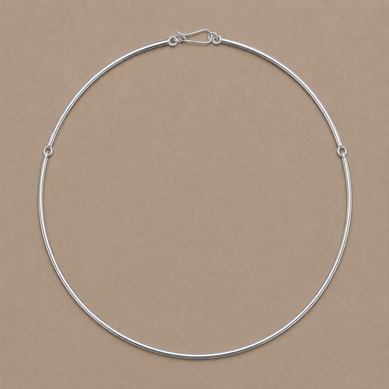 Art Deco Small Silver Collier