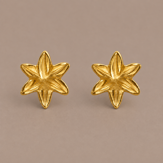 Spotted Lily Stud Earrings
