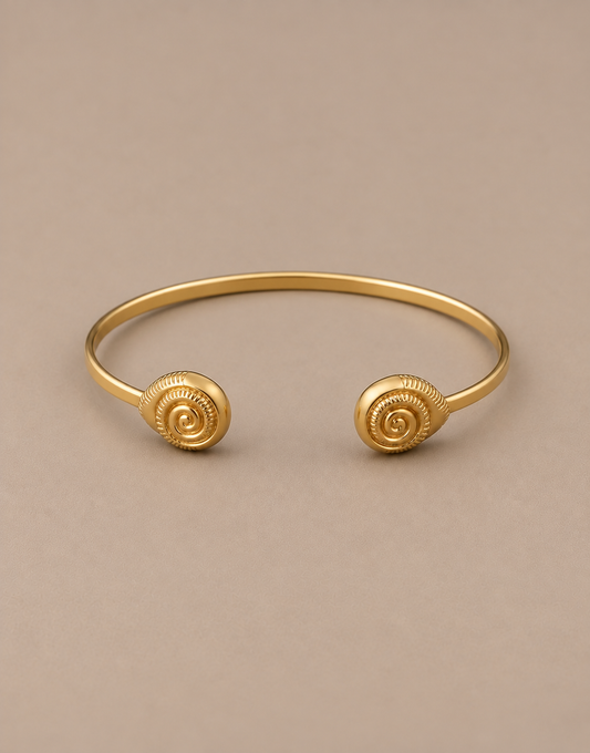 Berit Shell Gold Bracelet