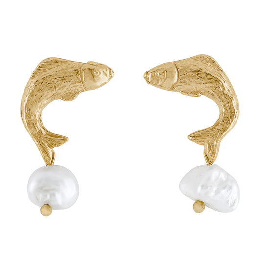 Pesce pearl Earrings