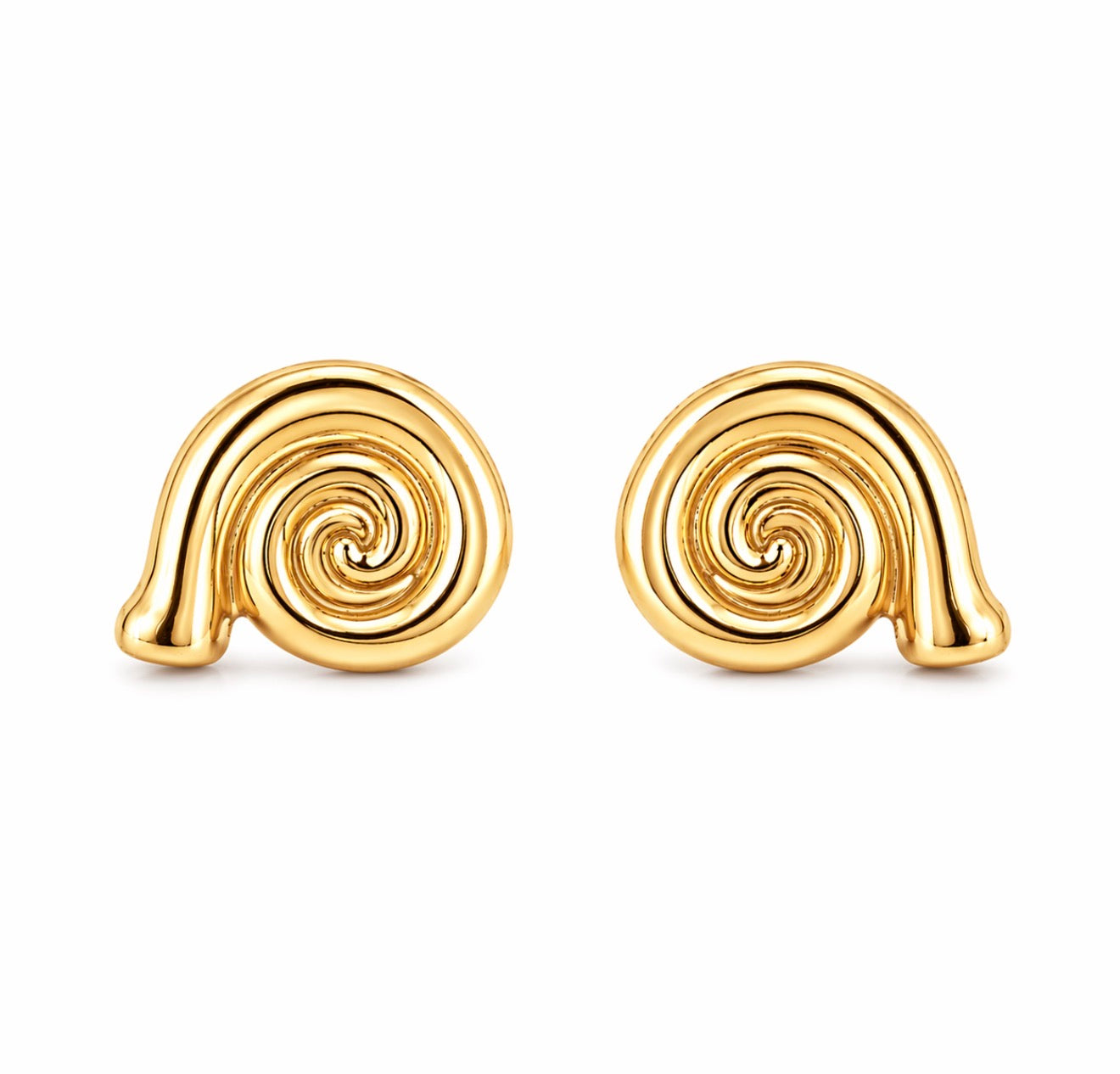 Louise Gold Stud Earrings