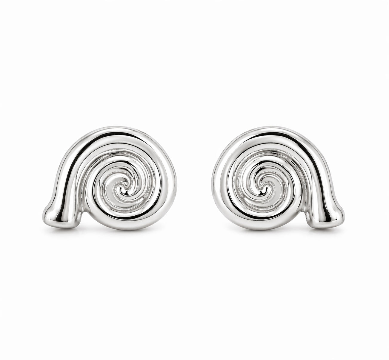 Louise Silver Stud Earrings